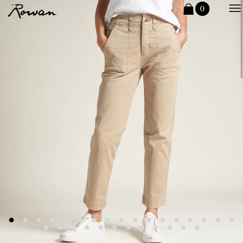 ROWAN jalen utility trouser in uniform Sz 24